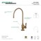 Kingston Brass KS5193BAL Heirloom Single-Handle Water Filtration Faucet, Antique Brass KS5193BAL - alternate 5